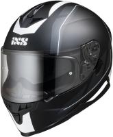 IXS Шлем HX 1100 2.0 Чёрн-серо-белый глянец в Москве