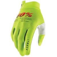100% Мотоперчатки текстильные ITrack Fluo/Yellow в Москве