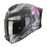 Scorpion Exo Мотошлем Exo-530 Air Hadji Черный/Серый/Розовый в Москве