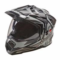 AIM Шлем кросс/эндуро JK802S Black/Grey/White в Москве