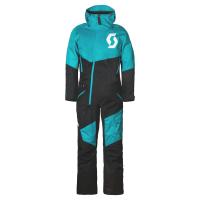 Scott Комбинезон зимний женский Back-X Dryo black/breeze blue  в Москве