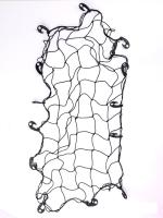 STARKS Сетка багажная NET KVADRO (80/80) Чёрный в Москве