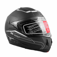 Beon Шлем модуляр B-700 Matt Grey/Black White в Москве