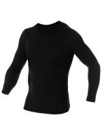 Brubeck Футболка мужская дл.рукав Comfort Wool Черный в Москве