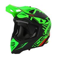 Acerbis Шлем кроссовый X-Track 22-06 Fluo-Green/Black в Москве