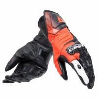 Dainese Перчатки Carbon 4 Long Black/Fluo-Red/White в Москве