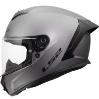 LS2 Мотошлем FF820 Rapid IIl Solid серый матовый в Москве
