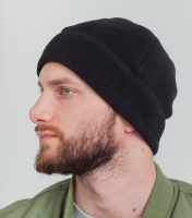 Шапка флисовая Tactical Pro Black в Москве