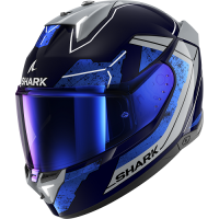 Shark Шлем Skwal i3 Rhad Blue/Chrome/Silver в Москве