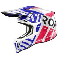 Airoh Мотошлем Strycker Brave Blue/Red Gloss в Москве