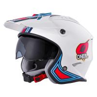 ONEAL Шлем открытый Volt MN1, глянец Белый/красный в Москве