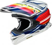Shoei Шлем VFX-WR Pinnacle красно-черно-желтый TC-1 в Москве