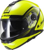 LS2 Мотошлем снегоходный FF325 Strobe Electric Snow Civik Желтый/Черный в Москве