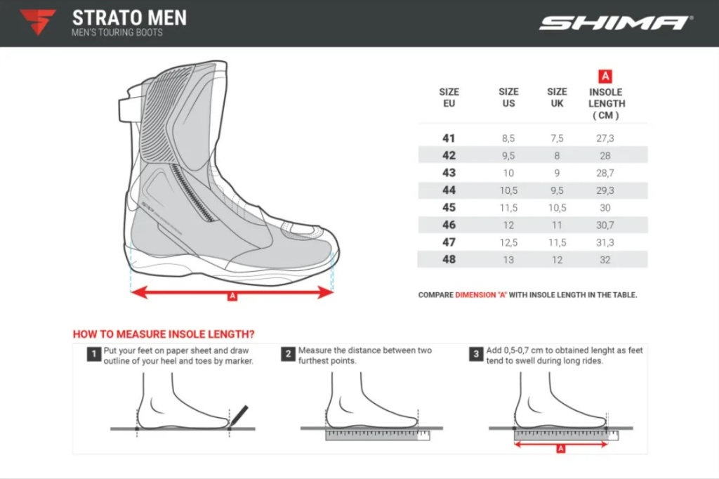 Shima боты Strato Men