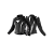 Shima Куртка Кожаная женская Miura 2.0 Black/White в Москве