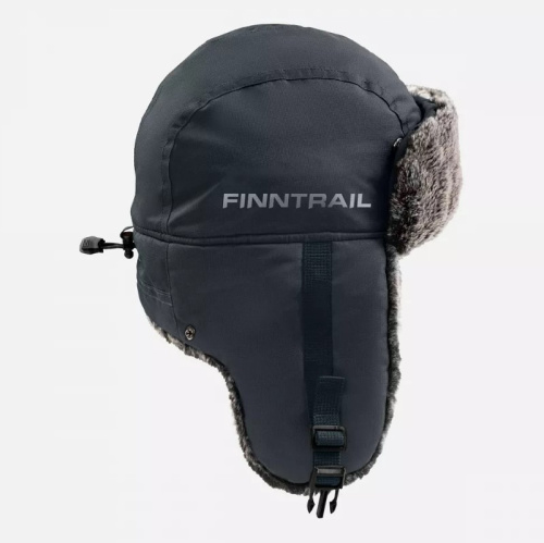 Finntrail Шапка-ушанка Hat Terra 2950 MiddleGrey в Москве