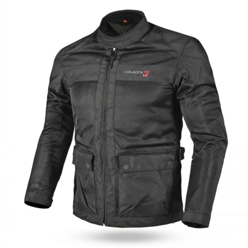 Dimox Мотокуртка текстиль Thunder Mens черный в Москве
