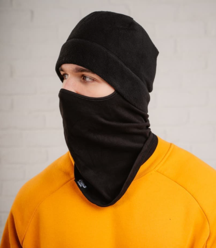 Балаклава Polar Fleece Black в Москве