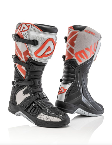 Acerbis Мотоботы кроссовые X-Team Black/Grey в Москве