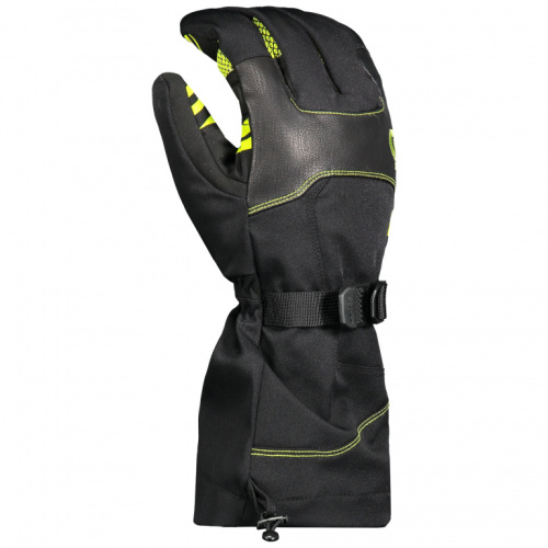 Scott Перчатки Cubrick Black/Lime-green в Москве