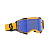 Scott Очки кроссовые Fury dark yellow/dark blue/blue chrome works в Москве