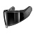Shark Визор Skwal i3/Ridill 2/D-Skwal 3 VZ400 Dark Smoke в Москве