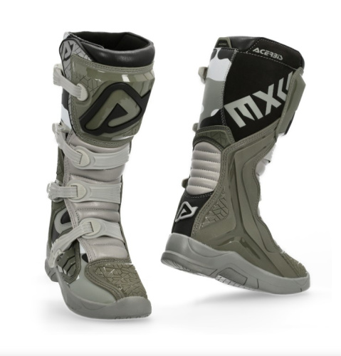 Acerbis Мотоботы кроссовые X-Team Brown/Grey в Москве
