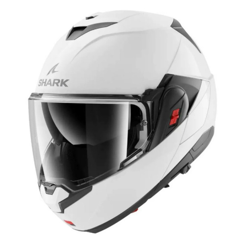 Shark Мотошлем Oxo Blank White Glossy в Москве