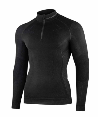 Brubeck Футболка мужская Extreme Merino Черный в Москве